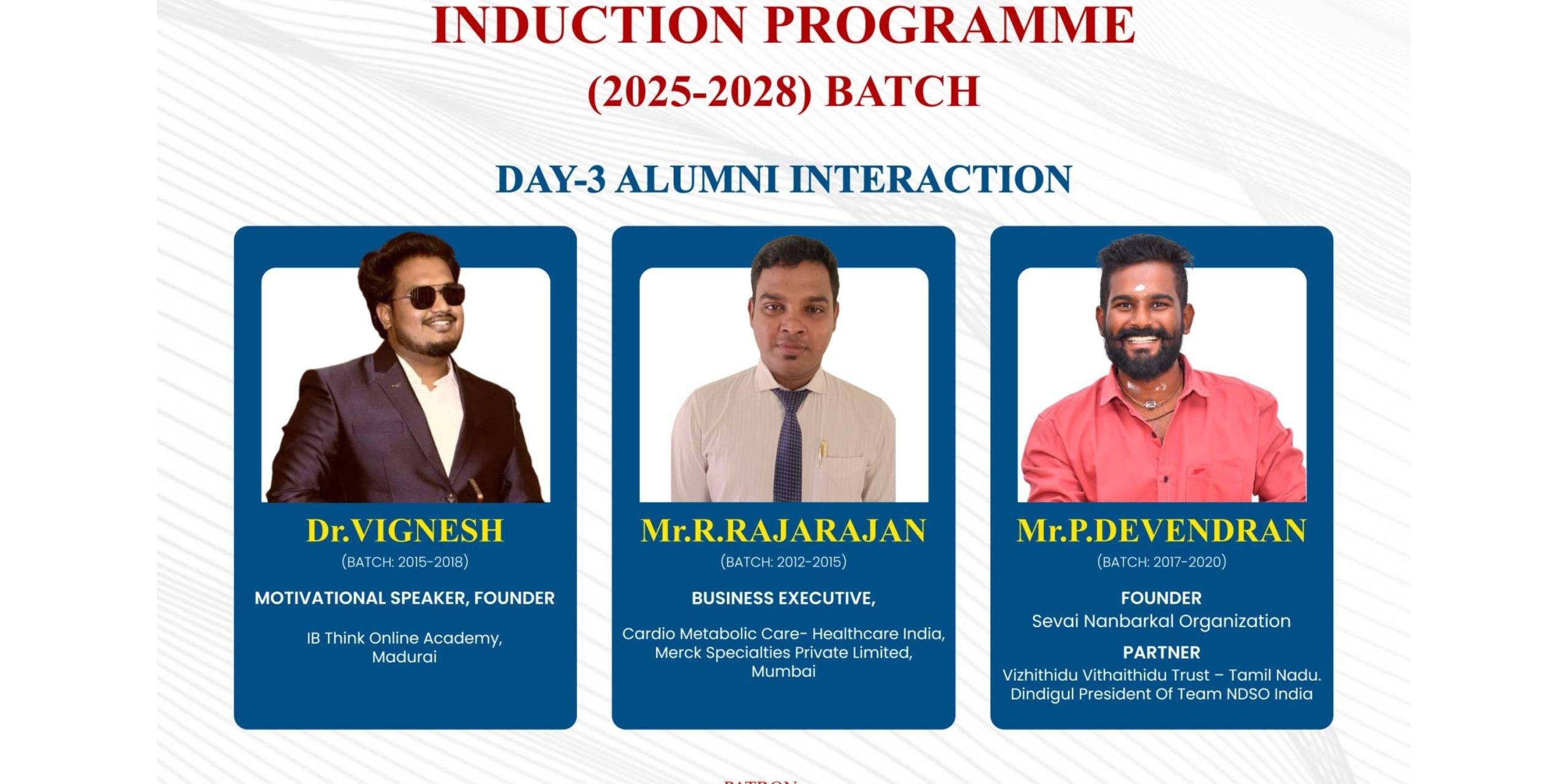 Orientation Programme First Year Post V01