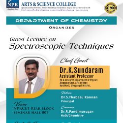 Guest Lecture on Spectroscopic Techniques
