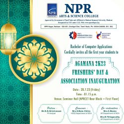 Association Inauguration & Freshers Day