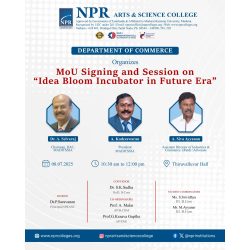 MoU Signing Ceremony and Guest Lecture on Idea Bloom Incubator in Future Era