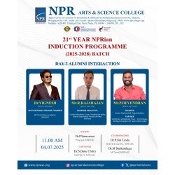 Day – 3 | Orietnation Programme | Alumni Interaction