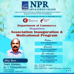 Association Inauguration & Motivational Programme