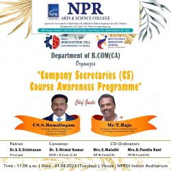Company Secretary (CS)Course Awareness Programme