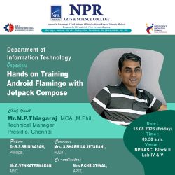 Hands-on Training on Android Flamingo with Jetpack Compose
