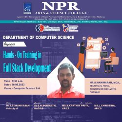 Hands-on Training on Full Stack Development