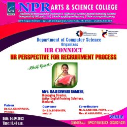 HR Connect on HR Perspective for Recruitment Process