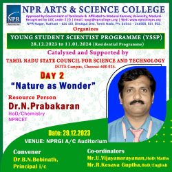 Guest Lecture on Nature as Wonder