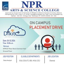 On Campus Placement Drive – Digital Kindle Technologies