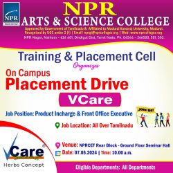 On Campus Placement Drive – VCare
