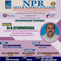 Guest Lecture on Chromatography Techniques