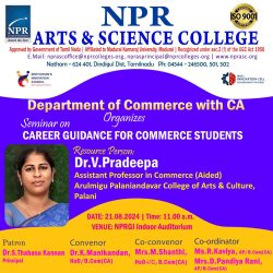 Seminar on Career Guidance for Commerce Students