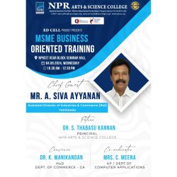 MSME Business Oriented Training