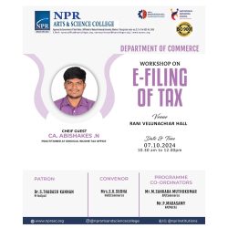 Workshop on E-Filing of Tax