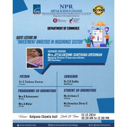 Guest Lecture on Investment Analysis in Insurance Sector