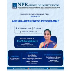 Anemia Awareness Programme
