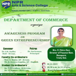 Awareness Program on Green Entrepreneurship