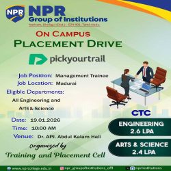 On-Campus Placement Drive – Pickyourtrail