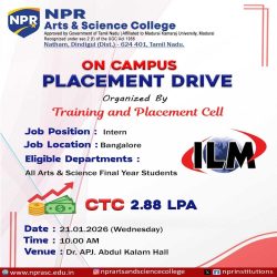 On-Campus Placement Drive – ILM