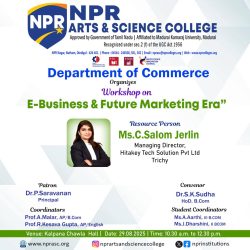 Workshop on E-Business & Future Marketing Era