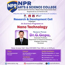 An Awareness Programme on Nano Technology